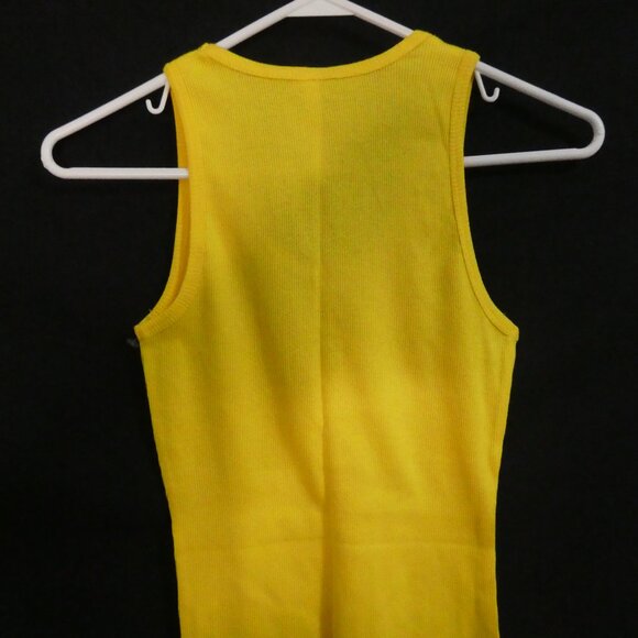 EXIST | small | Ribbed Yellow MIAMI tank Top | NWOT - Picture 12 of 14